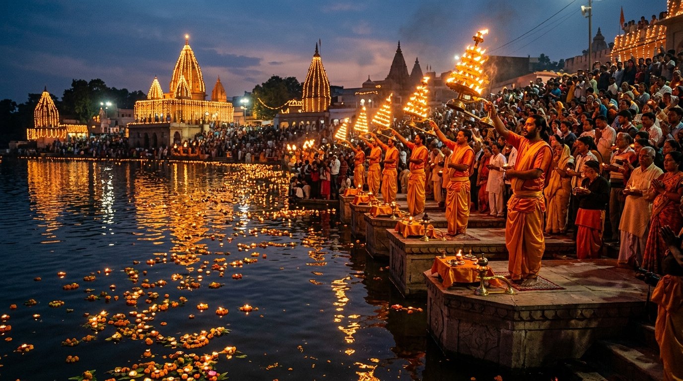 रामघाट एवं पावन मंदाकिनी